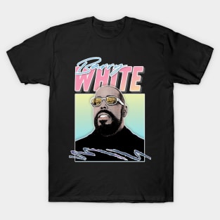 Barry White //// Soul Aesthetic Fanart Design T-Shirt